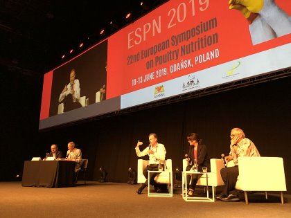 Panel discussions at the ESPN covered both scientific subjects as well as the more holistic approach around the future use of soy as a feed ingredient. Photo: Fabian Brockötter Panel discussions at the ESPN covered both scientific subjects as well as the more holistic approach around the future use of soy as a feed ingredient. Photo: Fabian Brockötter