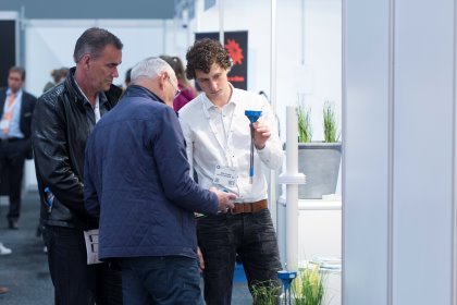 Next to the Agtech Leaders Summit, the GFIA Europe also has an exhibition, where people can get in contact with new companies and innovations, a Future Farming theatre and innovation theatre. Photo: Koos Groenewold Next to the Agtech Leaders Summit, the GFIA Europe also has an exhibition, where people can get in contact with new companies and innovations, a Future Farming theatre and innovation theatre. Photo: Koos Groenewold