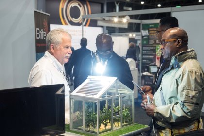 People browsing the booths. Photo: Koos Groenewold People browsing the booths. Photo: Koos Groenewold