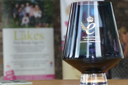 The Lakes Free Range Egg Company given Queen’s Award The Lakes Free Range Egg Company given Queen’s Award