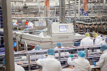 Companies must invest in training, implement strict dress codes, and make contamination reporting processes clear to all employees. Photo: Marel Companies must invest in training, implement strict dress codes, and make contamination reporting processes clear to all employees. Photo: Marel