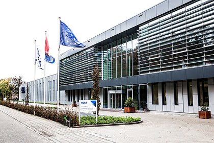 The head office is located in Barneveld in the Netherlands. Photo: Moba The head office is located in Barneveld in the Netherlands. Photo: Moba