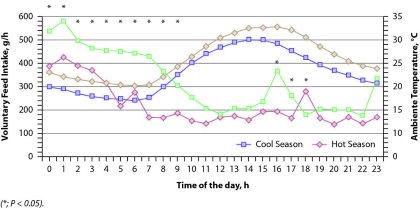 Heat Stress: How it impacts feeding behaviour in lactating sows Heat Stress: How it impacts feeding behaviour in lactating sows