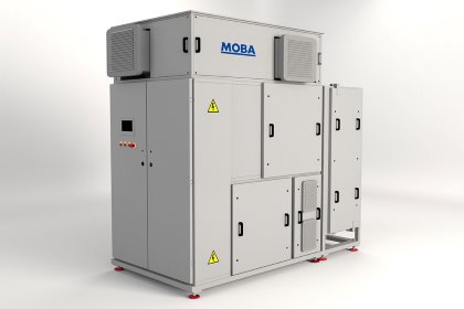 During all stages of egg processing, this patented industrial process system reduces or eliminates the possibility of contamination. Photo: Moba During all stages of egg processing, this patented industrial process system reduces or eliminates the possibility of contamination. Photo: Moba