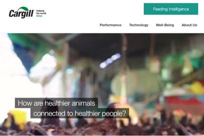 New solutions and tools help livestock farmers run more efficient and sustainable operations with a shared goal of responsible, nutritious food. Photo: Cargill. New solutions and tools help livestock farmers run more efficient and sustainable operations with a shared goal of responsible, nutritious food. Photo: Cargill.