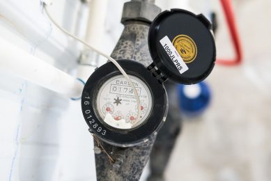 Flow rate is an important factor in water sanitation. Photo: Cobb