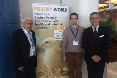 From left to right: Mr Farran, Mr Meyns and Mr Al Saleh. Photo: Emmy Koeleman