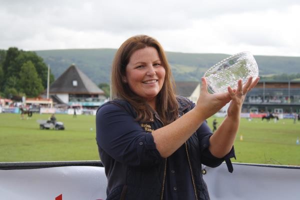 Poultry producer named Wales woman farmer of the year. Photo: NFU Cymru