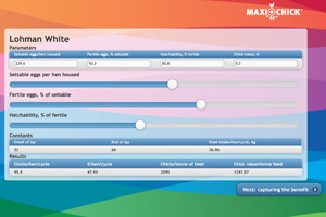 DSM launches the MaxiChick Breeder Calculator App