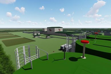 An artist impression of the brand new processing facility in Vista Gaucha city. Photo: AveNutri