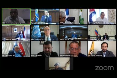 The high-level authorities of the Americas reinforce their commitment to food security worldwide and cooperation in the region. Photo: Daniel Azevedo