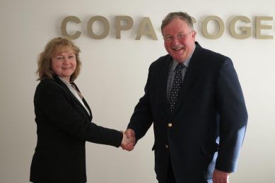 Chairman Charles Bourns. Photo: Copa/Cogeca