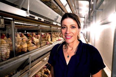 CEO Yael Alter says Soos s technology transforms genetic males into functioning females. Photo: Jordan Kastrinsky, Soos