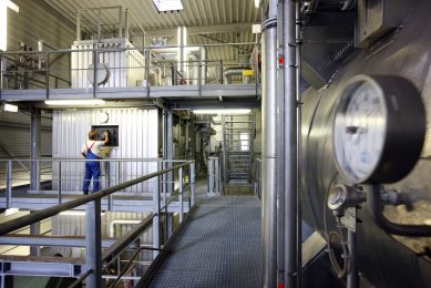 A biomass boiler. Many of the users of such devices have been caught up in a scandal that has brought down the NI power sharing executive. Photo: Jochen Tack
