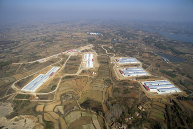 Aerial view of the new Cobb complex.