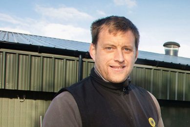 Llyr runs a 16,000-hen free-range egg unit at Derwydd, at Llanfihangel Glyn Myfyr near Corwen. Photo: Chris McCullough