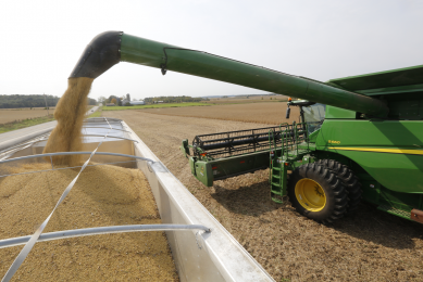 With the supplementation of protease, the level of soya in feed can be reduced, effectively reducing the Global Warming potential up to 12%. [Photo: Henk Riswick]