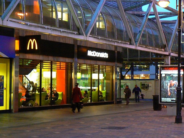 Chicken now more popular than beef at UK McDonald s. Photo: Brian Robert Marshall
