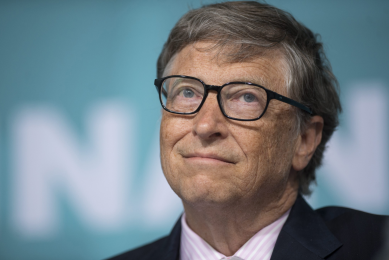 Bill gates. <em>Photo: EPA/Shawn Thew</em>