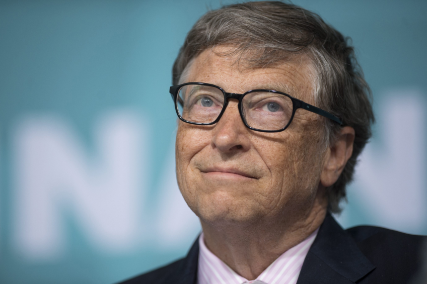 Bill gates. <em>Photo: EPA/Shawn Thew</em>