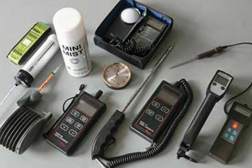 A toolbox full of sensors to monitor optimum house climate. Photo: Roodbont
