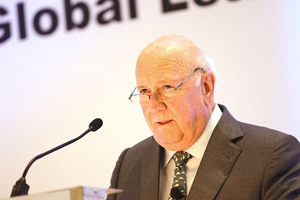 F.W. de Klerk closes IEC Cape Town conference