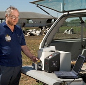 Prototype machine quickly detects nitrogen and water levels in manure