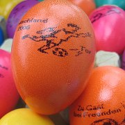 Soccer season boosts painted egg sales