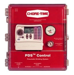 Chore-Time: Control of water pressure levels