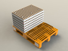 Smart hatchery logistics system designed