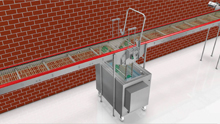 Lubing designs cleaning unit for conveyor chains