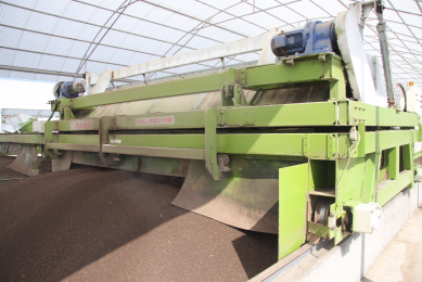 Manure composting serves two goals