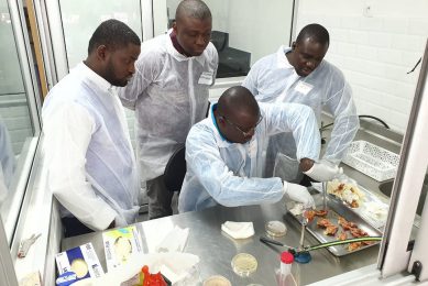The Moroccan Federation of Poultry Associations and the U.S. Grains Council hosted training programmes at FISA s poultry centre in Casablanca, Morocco. Photo: USGC