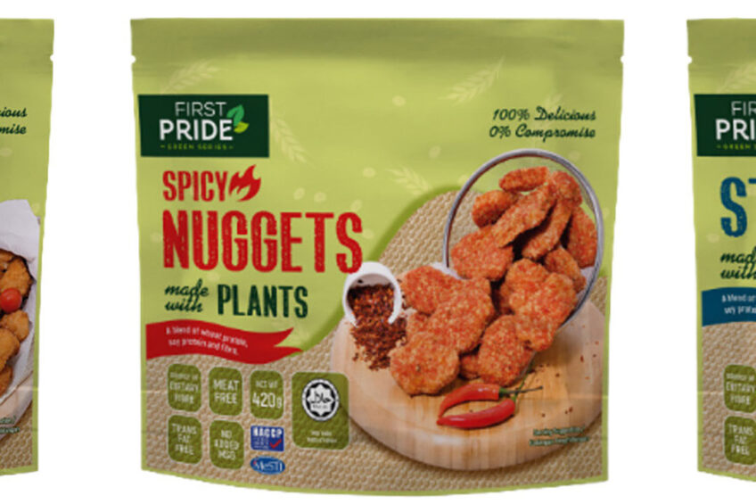 Tyson Foods First Pride Bites, Nuggets and Strips made with plants. Each product is pre-fried, cooked, and frozen and a 420g bag will be priced at RM19.90 (US$4.65). Photo: Tyson Foods