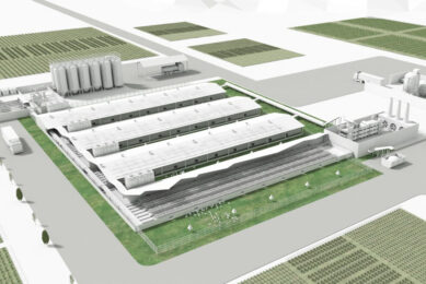 Ventilation is a critical component in intensive poultry production. Controlling ventilation fans with variable speed drives boosts safety, productivity and sustainability. Photo: ABB