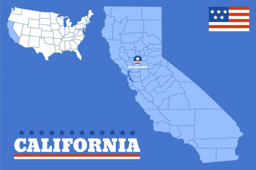 The state of California is the largest in terms o fits population (almost 40 million people). Now, only eggs from cage-free hens can be sold in California, no matter where they are produced, whether inside or outside the state. Photo: Freepik