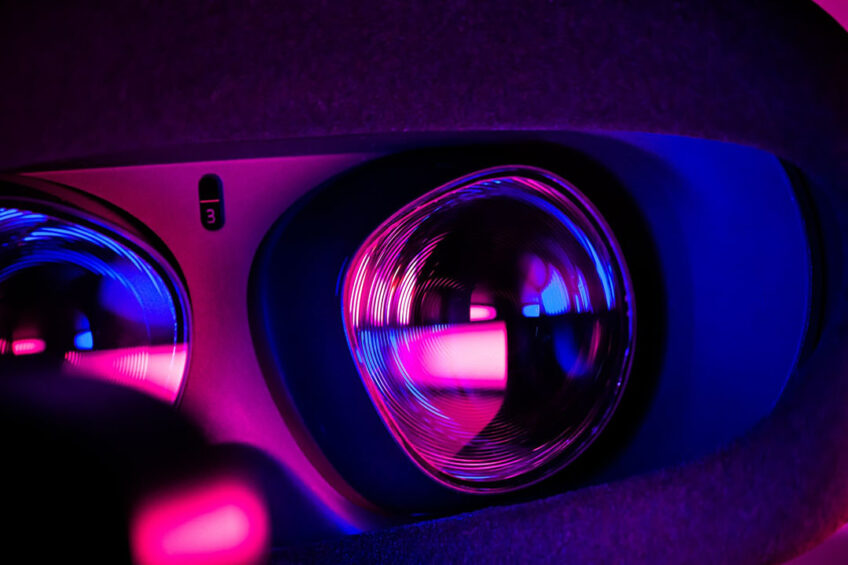 New technology in the virtual reality space could mean a worker could put on a headset and work for a poultry processing plant from the comfort of their home. Photo: James Yarema