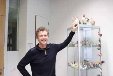 Arjan Stegeman: “Technically it is possible to create dynamic, real-time risk maps. So there is still some work to be done before real-time risk estimates become available.” Photo: Dick van Doorn