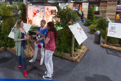 During the last edition of VIV Europe, HubOrange was also involved in creating an innovation hub. Photo: Koos Groenewold
