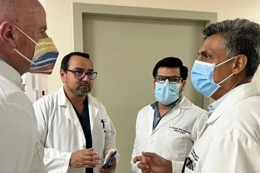 Doctors in Equador. Photo: Equador's Ministry of Public Health