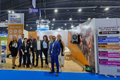 The Misset International team is at booth 3080 in hall 2 of the VIV Asia event, and look forward to meeting you. Photo: Misset