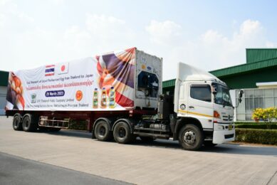 “The first shipment was approved due to CP Foods' high-tech production that complies with international standards,” said CP Foods’ Wanthanee Chamnarnshettakarn. Photo: CP Foods