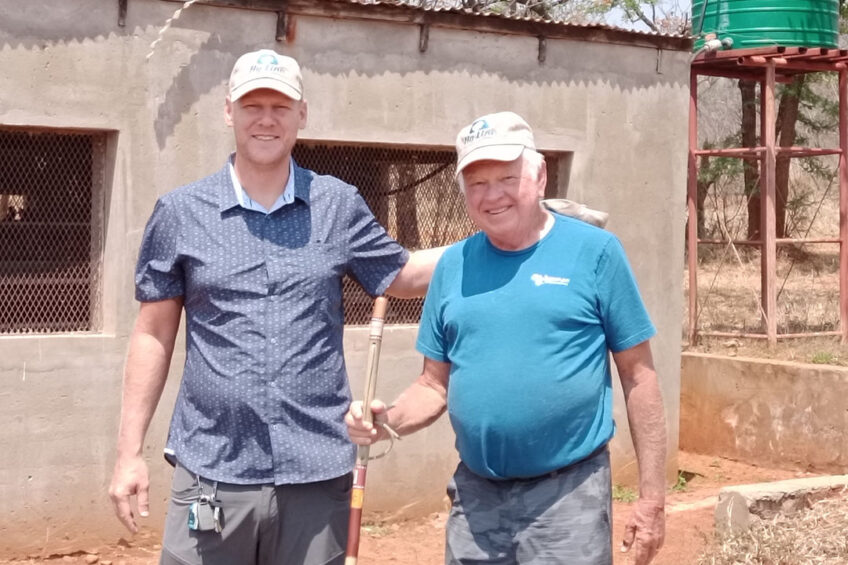 Dr Jim Blessman and his family left the comforts of the US and relocated to this remote part of South Africa to help the local population. Photo: Hyline