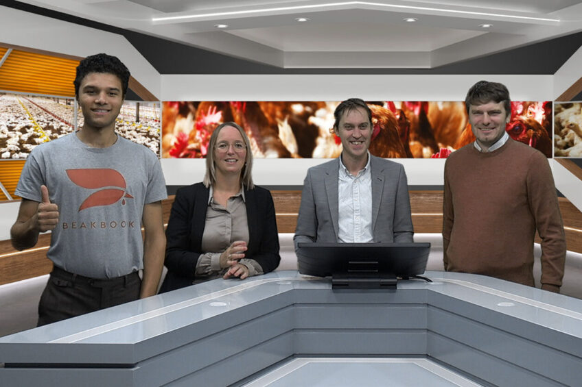Giovanni Montefiori, Evi Croes, Fabian Brockötter and Manu de Laet. Photo: Company webcast