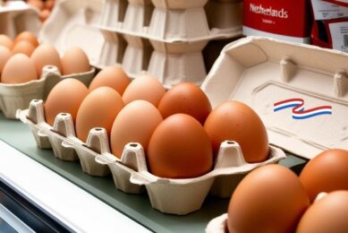 Avian influenza vaccination not noted on egg packaging