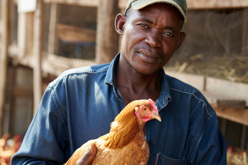 Much of Mozambique’s growth in poultry production is attributable to public-private investment, targeted policy support, and the expansion of commercial poultry operations. This image was created with the help of AI (Reve.art)