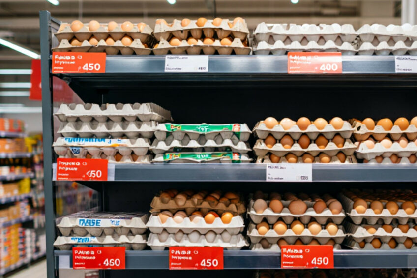 The Russian egg market may experience localised price hikes following the bird outbreak at Volzhanin. Image created with the help of AI (Reve.art)