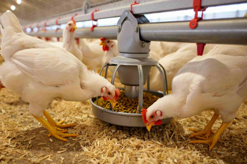Phosphorus oversupply can increase feed costs and contribute to environmental nutrient loading where undersupply can compromise growth rate and welfare. Image created with the help of AI (Reve)