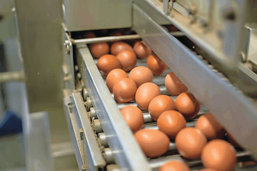 For an egg producer in Suffolk, the only sign of a problem, initially, was a rise in seconds recorded at grading. Image created with the help of AI (Reve)