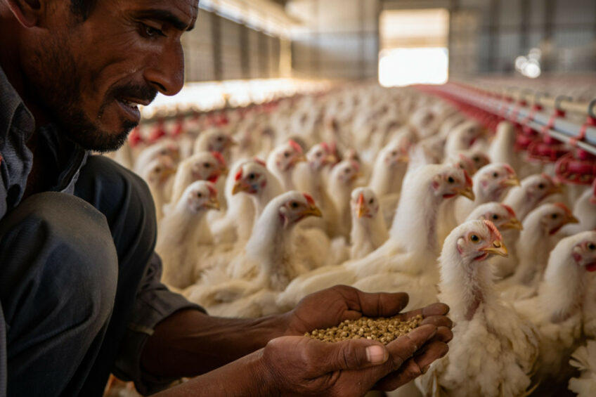 Despite the recent increase in retail prices, many poultry farmers are currently operating at a loss. Image created with the help of AI (Reve)